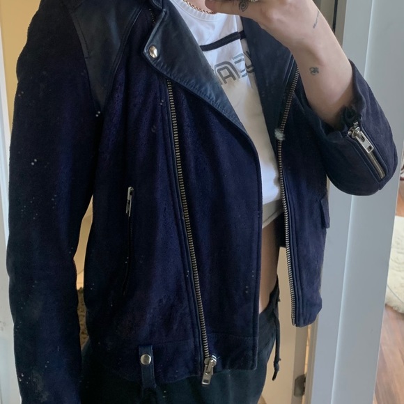 IRO LAMBSKIN MOTO JACKET - Picture 7 of 7